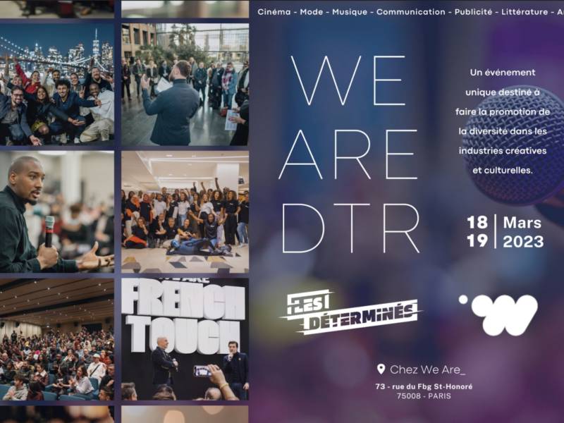 Industries créatives et inclusives : participez à l’événement we are_DTR les 18 et 19 mars 2023 !