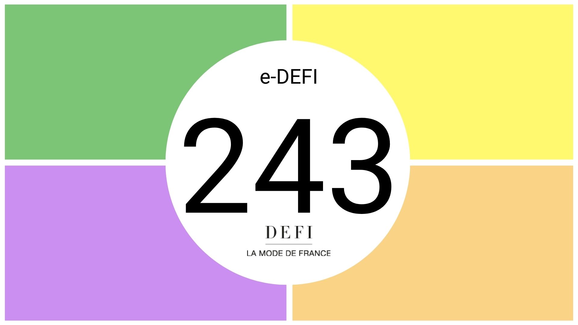 Bulletin e-DEFI #243